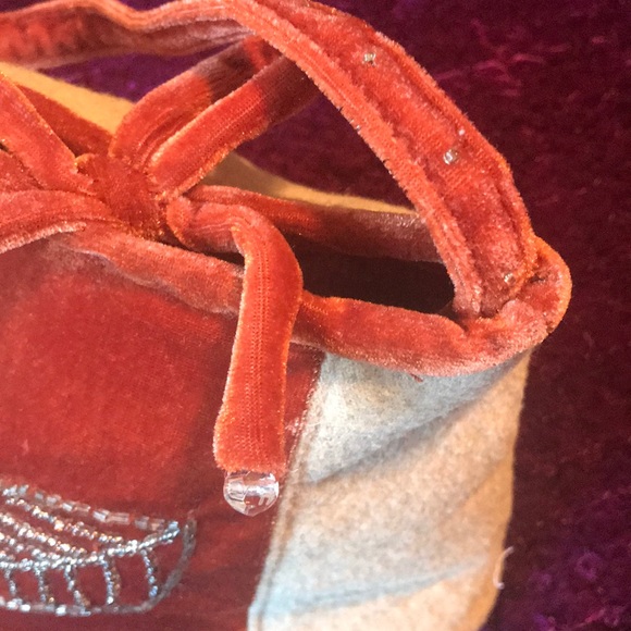 🎉3 for $20🎉 Small felt & velvet purse - Picture 4 of 6